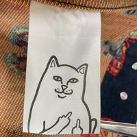 RIPNDIP リップンディップ Monarch Butterfly Jacket デニムジャケット ネイビー SizeXL 瑞穂店