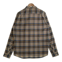 Patagonia パタゴニア Canyonite Flannel Shirt キャニオナイト フランネルシャツ ベージュ ブルー イエロー Size L 福生店