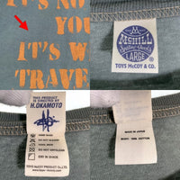 TOYS McCOY トイズマッコイ SNOOPY TEE U.S. ARMY AVIATION CO. スヌーピー プリントTシャツ グリーン TMC2520 Size L 福生店