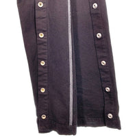 DRKSHDW ダークシャドウ リックオウエンス プッシャーロングパンツ ブラック キャンバス地 DU01E3393-CVS Size S 福生店