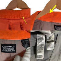 Levi's リーバイス SKATE ハンターズジャケット ジップアップ カバーオール チノツイル グレー オレンジ PC9-A0955-0001 Size XL 福生店