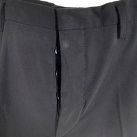 PRADA プラダ ボタンフライ ストレートスラックス トラウザー パンツ ブラック やや厚手 Size 48 福生店