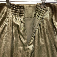 AMERI アメリ ポリエステル ロングスカート ゴールド 01410980650 Size M 瑞穂店