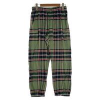 SUPREME シュプリーム 20AW Tartan Flannel Skate Pant タータンチェック フランネルスケートパンツ グリーン Size M 福生店
