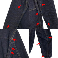 TCB JEANS ティーシービージーンズ S40's Jacket 大戦モデル デニムジャケット インディゴ Tバック シンチ Size 42 福生店