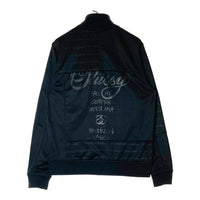 STUSSY ステューシー ワールドツアー パッチワーク トラックジャケット ブラック sizeM 瑞穂店