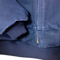 Carhartt カーハート J130 MDT メキシコ製 アクティブジャケット 企業ロゴ ネイビー sizeL 瑞穂店