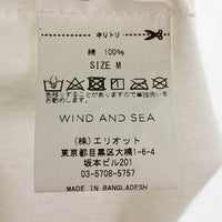 WIND AND SEA ウィンダンシー WDS-ITLIV-02 its a living Tシャツ ホワイト sizeM 瑞穂店