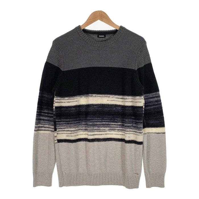 試着のみ　DIESEL ブラックニットトップ 試着のみ DIESEL ブラックニットトップ DIESEL (ディーゼル