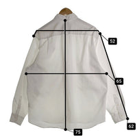 F.C.R.B. F.C.Real Bristol エフシーレアルブリストル COOLMAX EMBLEM BIG B.D. SHIRT 長袖 ボタンダウン シャツ ホワイト FCRB-232073 Size XL 福生店