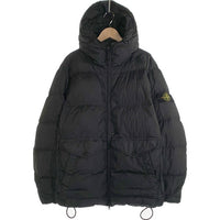 STONE ISLAND ストーンアイランド GARMENT DYED CRINKLE REPS R-NYLON DOWN ガーメントダイ リサイクルナイロン ダウンジャケット ブラック 811540723 10/2023 Size XL 福生店