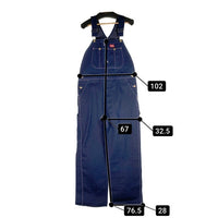 Dickies ディッキーズ デニムオーバーオール インディゴ USA製 Size 38×30 福生店