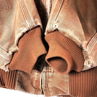 Carhartt カーハート J130 BRN アクティブジャケット メキシコ製 裏キルティング ブラウン sizeXL 瑞穂店