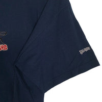 90's BLACKFLYS ブラックフライ プリント Tシャツ ネイビー USA製 Size M 福生店