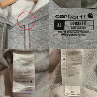 Carhartt WIP カーハート ワークインプログレス Loosefit Midweight Logo Sleeve Graphic Sweatshirt スリーブプリント プルオーバープルオーバースウェットパーカー グレー Size XL 福生店