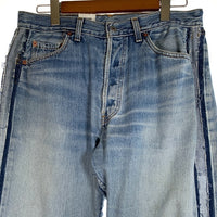 oddment オッドメント Levi's CUSTOM DENIM LINE PANTS リーバイスカスタム デニムラインパンツ インディゴ Size L 福生店