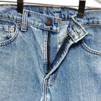 Levi’s リーバイス 90's ボタン裏216 カナダ製 裾フリンジ デニムパンツ ライトインディゴ size- 瑞穂店