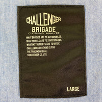 CHALLENGER チャレンジャー NO PAIN NO GAIN WESTERN SHIRT シャンブレー ウェスタンシャツ ブルー sizeL 瑞穂店