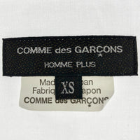 COMME des GARCONS HOMME PLUS コムデギャルソンオムプリュス PO-B052 AD2014 迷彩切替 長袖シャツ ホワイト sizeXS 瑞穂店