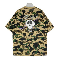 A BATHING APE アベイシングエイプ STUSSY ステューシー 30周年記念 APE 1st CAMO Tシャツ カモフラ sizeL 瑞穂店
