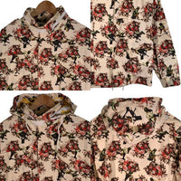 PHENOMENON フェノメノン M-65 バラ/兵士柄 キャンバス地 ミリタリージャケット アイボリー Size L 福生店