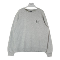 STUSSY ステューシー ショーンフォント スウェットトレーナー グレー sizeL 瑞穂店