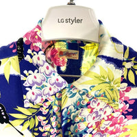 SUN SURF サンサーフ ALOHA SHIRT - WISTERIA & DUCKS アロハシャツ ウィステリア & ダックス SS36438 ブルー sizeM 瑞穂店