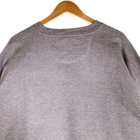 90's majestic マジェスティック Newyork Yankees ニューヨーク ヤンキース アーチロゴ クルーネック スウェット グレー カナダ製 Size XL 福生店