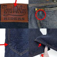 TOYS McCOY トイズマッコイ 001-Z ジッパーフライ テーパードデニムパンツ インディゴ Leeモデル TMP2303 Size 31 福生店