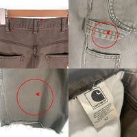 Carhartt カーハート ペインターショートパンツ 裾カットオフ チャコールグレー Size 32 福生店