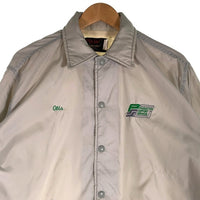 80's Pla-Jac by Dunbrooke ダンブルック ナイロンコーチジャケット ホワイト USA製 Size 40-M-42 福生店