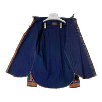 DELUXEWARE × SAMURAI JEANS × CUSHMAN デラックスウェア×サムライジーンズ×クッシュマン 3社合同 ネルシャツ オレンジ×ネイビー sizeM 瑞穂店