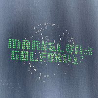 MARK&LONA マークアンドロナ モックネック グラデーションプリント ナイロントップ 半袖 ネイビー MLM-3BーAA06 ゴルフ Size 48 福生店