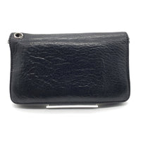 Chrome Hearts クロムハーツ 1ZIP レザーウォレット クロスボールボタン ブラック 福生店
