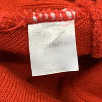 SUPREME シュプリーム Big Logo Beanie ビッグロゴ ビーニーキャップ レッド アクリル 福生店