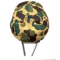 STUSSY ステューシー CAPZ ストックロゴ刺繡 カモフラージュ 6パネルキャップ スナップバック キャンバス地 オールド 白タグ USA製 福生店