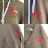 THE NORTH FACE ザ ノースフェイス REARVIEW FULL ZIP HOODIE フルジップ フーディー パーカー ベージュ NT62130 Size XL 福生店