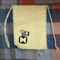 HECTIC ヘクティク AW04 チェック 長袖ネルシャツ ブルー sizeXL 瑞穂店