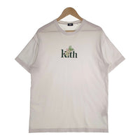 KITH NYC キス プリントTシャツ ホワイト フラワー Size S 福生店