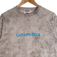 CAPTAINS HELM キャプテンズヘルム LOS LOGO TEE ロゴプリントTシャツ グレー CH22-LOS-T01 Size M 福生店
