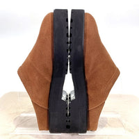 SIMPLY COMPLICATED シンプリーコンプリケイティド SUEDE LUG MULE スウェード ミュール サンダル ブラウン SIZE 8 (26.0cm) 福生店