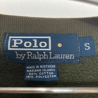 Polo by Ralph Lauren ポロラルフローレン クルーネックスウェットトレーナー モスグリーン Size S 瑞穂店