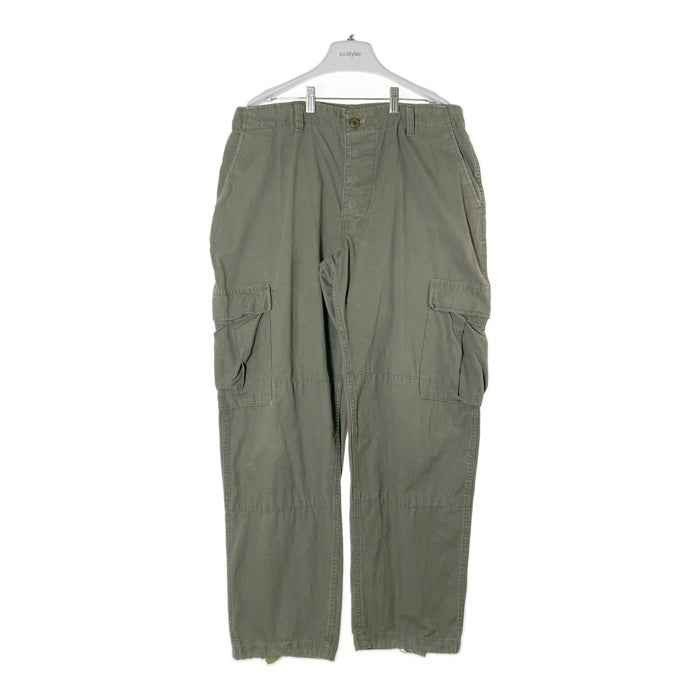 U.S. ARMY USA製 TROUSERS COMBAT カーゴパンツ カーキ sizeL※裾