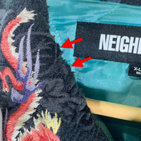 NEIGHBORHOOD ネイバーフッド 23AW スーベニアジャケット ベトジャン ブラック 232UTNH-JKM04 Size XL 福生店