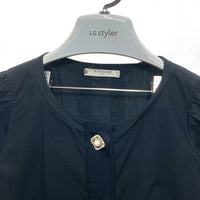 REKISAMI レキサミ ノーカラーワンピース ブラック size36 瑞穂店