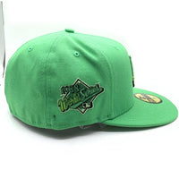 New Era ニューエラ 59FIFTY MLB ロサンゼルス・ドジャース ベースボールキャップ 1988ワールドシリーズワッペン ライムグリーン Size 8 (63.5cm) 福生店