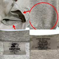 STARTER スターター NFL 1994 Super Bowl XXIX Champs Sanfrancisco 49ers サンフランシスコ フォーティーナイナース グレー Size XL USA製 Size XL 福生店