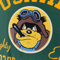 BUZZ RICKSON’S バズリクソンズ USAAF Mighty Eighth 半袖 プリント Tシャツ グリーン USA製 Size S 福生店