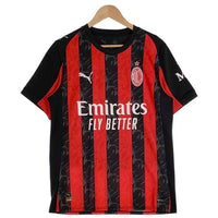 PUMA プーマ AC Milan Stadium Jersey ACミラン 2025-6 オーセンティック 半袖 ジャージ レッド ブラック 779962-01 Size US M 福生店
