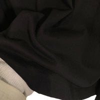 FOG ESSENTIALS エッセンシャルズ フロントアーチラバーロゴプリント モックネック ロングスリーブTシャツ ブラック Size M 福生店